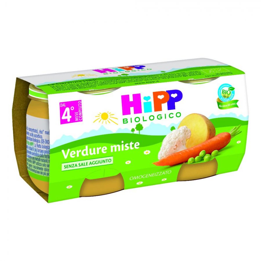 HIPP BIO OMOG VERDURE MIS 2X80