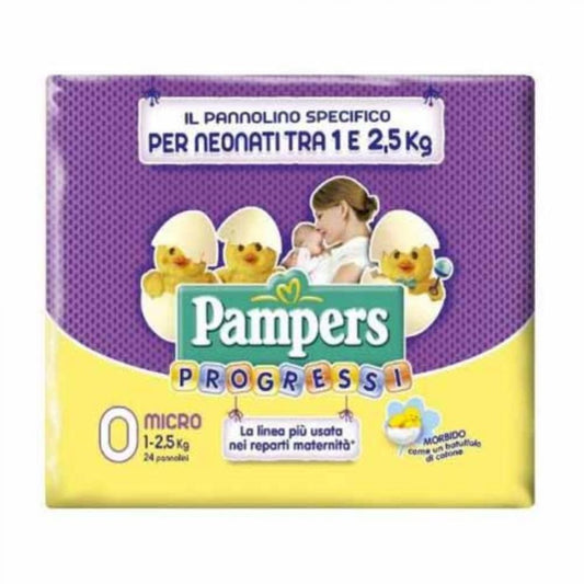 PAMPERS PROGRESSI MICRO 24PZ