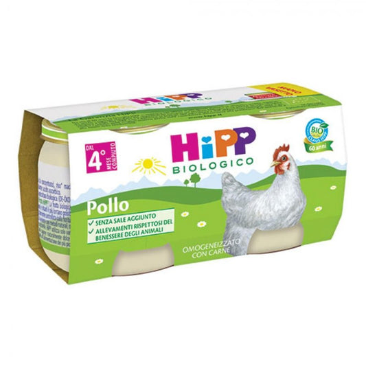 HIPP BIO OMOG POLLO 2X80G