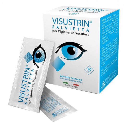 VISUSTRIN SALVIETTA OCULAR20PZ