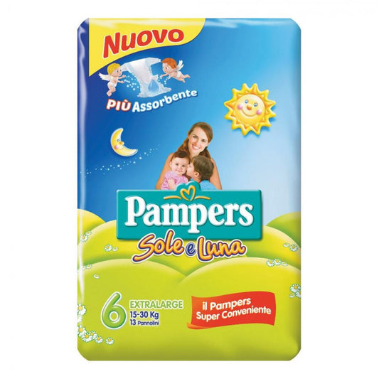 PAMPERS SOLE E LUNA XL 13PZ