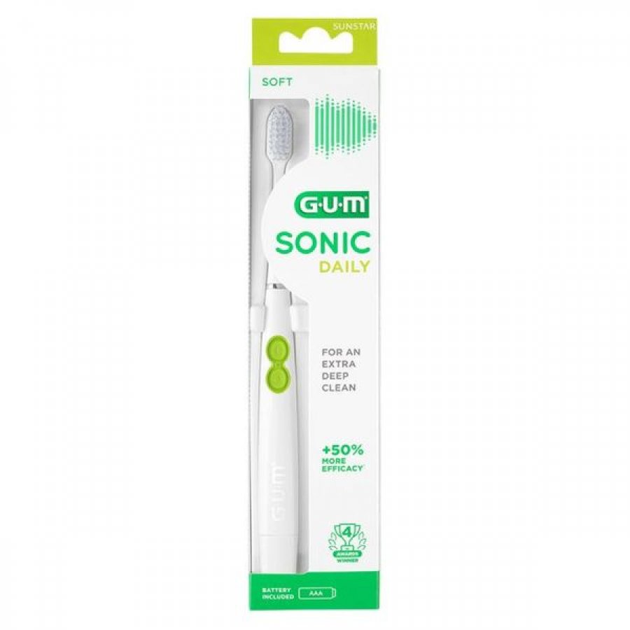 GUM SONIC DAILY SPAZZ WHITE