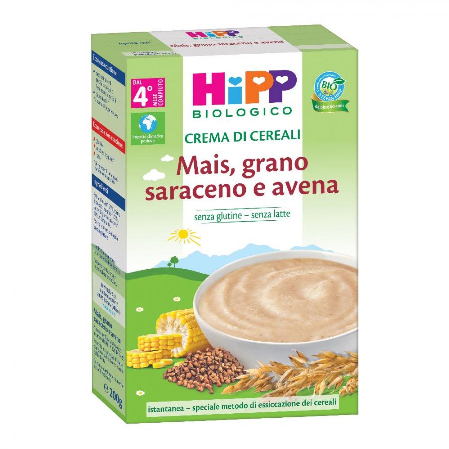 HIPP BIO CREMA CRL MAIS/GR200G